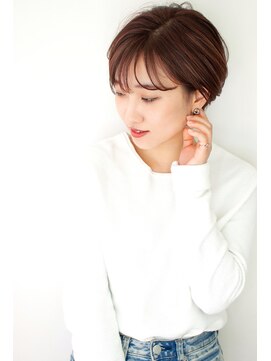 ケアウメダ(CARE UMEDA) 【CARE UMEDA】ゆるめカールと薄め前髪が可愛いショート　徳田
