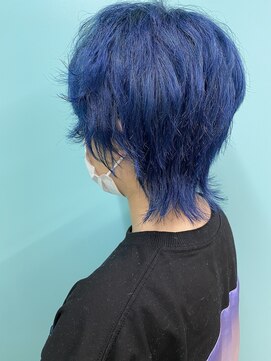 リーホリエ(Lee Horie) 色落ち白!のブルーカラー◎