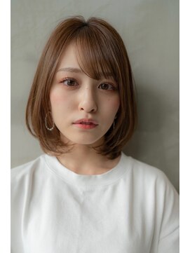 ドットハリス(.Hallis) ナチュラルボブ/大人ボブ/小顔ショートボブ/20代30代40代