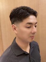 ヒロギンザプレミアムバーバースパ パレスホテル店(HIRO GINZA)&nbsp;外国人風×フェード×七三スタイル／大手町／理容室／丸の内