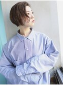 天神【BIRTH】サイドパート×耳掛け束感ショート