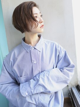 バース(BIRTH) 天神【BIRTH】サイドパート×耳掛け束感ショート