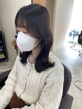 アリスバイアフロート 自由が丘(ALICe by AFLOAT) お顔まわりカット