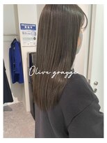 リト 自由が丘(Lit.)&nbsp;【お客様style】オリーブグレージュ【担当YUKINA】