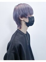 カンゴール サロン トウキョウ セントラル 原宿(KANGOL SALON TOKYO CENTRAL)&nbsp;中性マッシュウルフスタイル