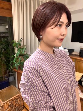 サン 白金台(SUN) 【人気☆ハンサムショート×ベリーピンク】