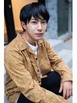 ヘアーポケット 恵比寿(hair pocket)&nbsp;艶カラーメンズストレートヘア/恵比寿/髪質改善/トステア/理容室