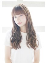 ゴッドハンド 横浜店 ワイドバングのゆるミックスカール◎30代40代50代60代