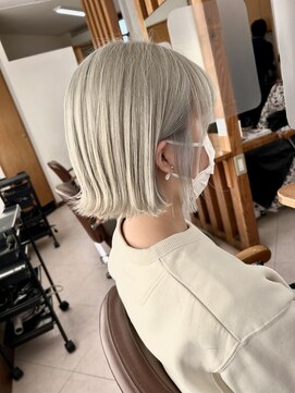 ヘアーメイク シャンプー(hair make shampoo) 切りっぱなし外ハネボブ