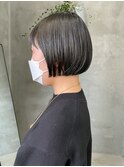 ミニボブ　コンパクトボブ　ショートボブ　ボブヘア　ショート