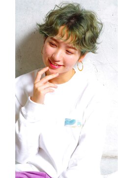 スピガ(SPIGA) グリーンカラーショート