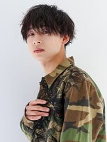 【Gallica】爽やかメンズモテ髪ツイストスパイラルパーマ