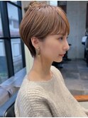 20代30代40代ナチュラル大人可愛いショートスタイル