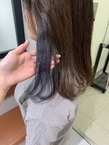 インナーカラー/ネイビー