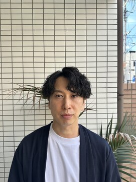 スウェル 船橋店(Swell) ウルフ/アッシュブラック/カルマパーマ/ベリーショート/船橋1