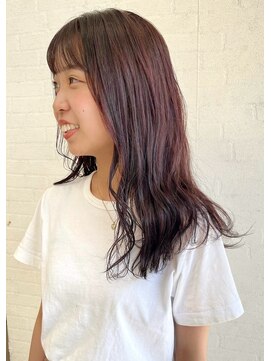 ソソ(soso) 【soso 伊勢田】柔らかピンクブラウン【横浜/ブリーチ】
