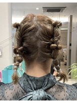 ヘアーアミューズ パール(Hair Amuse) ツインテール