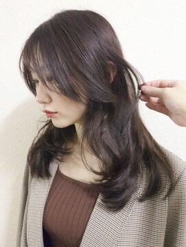 ボコカ(bococa) 【macana指名】レイヤーカット 顔周りカット ブラウン