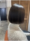 イメチェン、ハッシュカット、似合わせカット、レッドブラウン