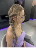 #派手髪 #艶髪 #韓国スタイル #ハイトーン