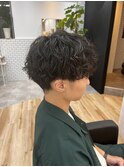 波巻きスパイラルパーマ