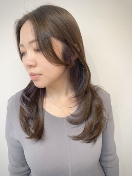 リッカ ギンザ バイ バッカ(Licca GINZA by bacca) さりげないインナーカラー