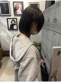 黒髪ボブ