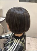 生えてきても気にならない☆細目ハイライトグレージュ