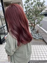 ディーボーイ 健軍店(D-BOY)&nbsp;ワインレッド/韓国ヘア