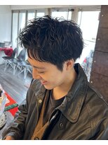 フォルテ 草薙店 スパイキーショート 黒髪ショート ショートパーマ