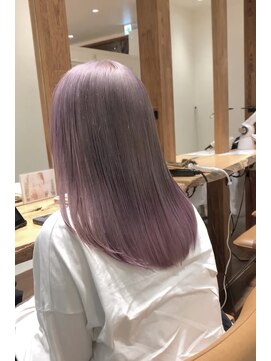 ラグーン(LAGOON) ホワイトミルクティーベージュ/バレイヤージュ/ケアブリーチ