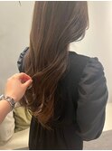 髪質改善＊ロングレイヤーグレーベージュ＊美髪【Zina船橋】