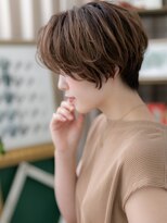 カバーヘア ブリス 大宮西口(COVER HAIR bliss) ★細めハイライトウェットヘア小顔フェザーショート30代40代★1