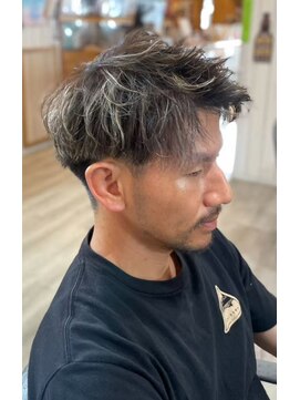 シークレットミラーズ(SECRET MIRRORS) メンズハイライトカット