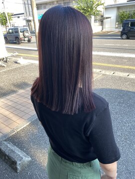 美容師 久保浦 濃厚濃密カラーリング