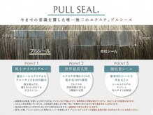 世界最高毛質のプルシールエクステ/接着面が小さく目立ちにくい