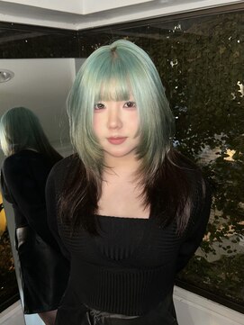 キイ 原宿 表参道(K.e.y) シャギーカット/シャギーカラー/エンドカラー