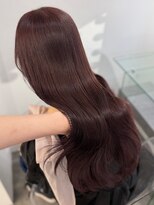 ペレ 原宿(PELE) ダブルカラー/ケアブリーチ/羽エクステ/原宿