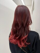 アミリー ひたち野うしく店(Amily) ハイライトバレイヤージュダブルカラーケアブリーチ20代30代