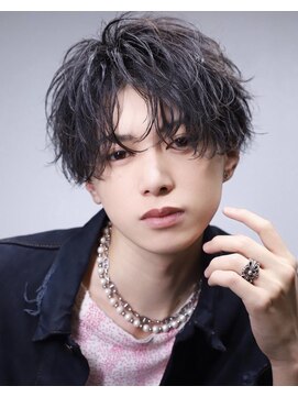 アストラ(ASTRA) MEN’S HAIR/波巻きツイストスパイラル/リバースセンターパート