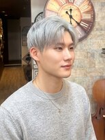 インデペンデンス(independence) メンズショート×ホワイトカラー