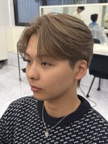 アイトーキョー 渋谷(AI TOKYO)&nbsp;韓国ショート/ダブルカラー/ミルクティーベージュ