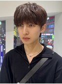 シースルーマッシュウルフシャドウパーマダウンパーマカルマ