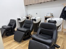オーガニック ファッションクルーズ ひたちなか店(Organic)の雰囲気（フラット式高級シャンプー台でブローはセルフになります。）