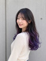 テーラヘアー 南柏店(TELAHAIR) グラデーション バイオレット 【TELA HAIR 南柏】