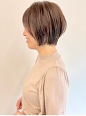 【morio浦和 安齋】大人小顔ショートボブひし形ショート前髪あり