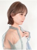  ☆切りっぱなしボブ　韓国風ミディアムレイヤー☆イメチェン