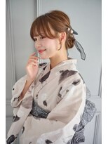 アンドットエス 銀座(and.S) ☆ふんわりだけど大人っぽいシニヨンアレンジ☆