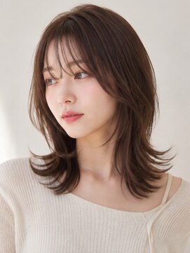 リッチ 横須賀中央店(Rich) ブラウンベージュ 顔周りカット 髪質改善 透明感カラー 20代