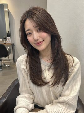 テーラヘアー 我孫子店(TELA HAIR) 《大人可愛い》小顔レイヤー